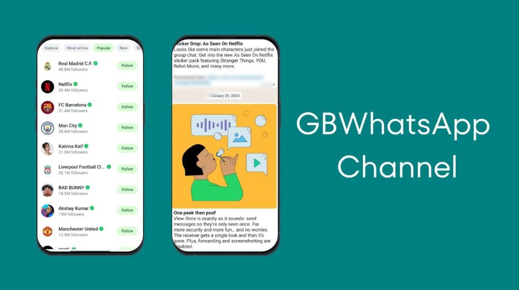 GBWhatsApp Channels